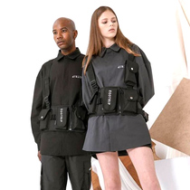 The new little sister with the same tactical chest bag vest bag tooling male functional tactical multi-pocket bullet bag outdoor bag