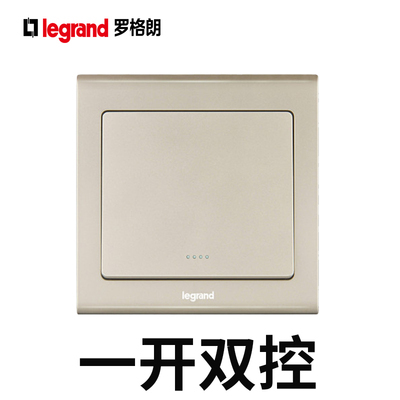 TCL Roglang Switch Socket Comfort square Milankin 86 Home Single One open double cut fluorescent switch