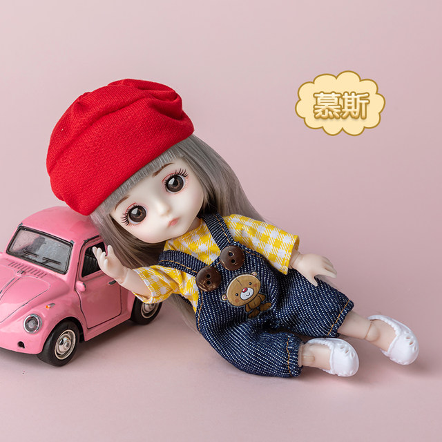 17cm mini simulation doll doll humanoid doll ເຄື່ອງປະດັບເດັກນ້ອຍຍິງ toy Princess doll