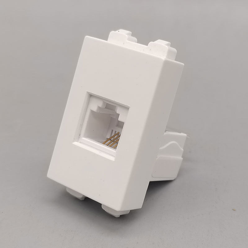 Type 128 call-free module RJ11 voice module free of tool phone holder module without protective door