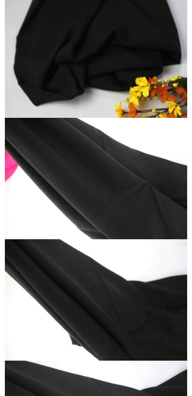 Một nửa giá, vải cotton đen nguyên chất, vải rayon, vải cotton, vải cotton, vải váy - Vải vải tự làm chất vải tici