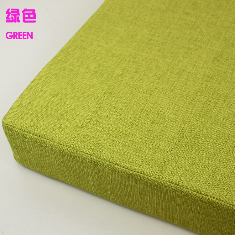 Tùy chỉnh tre linen cushion miếng đệm xốp đệm sofa đệm Bay window cushion Văn Phòng ghế đệm ghế ăn đệm