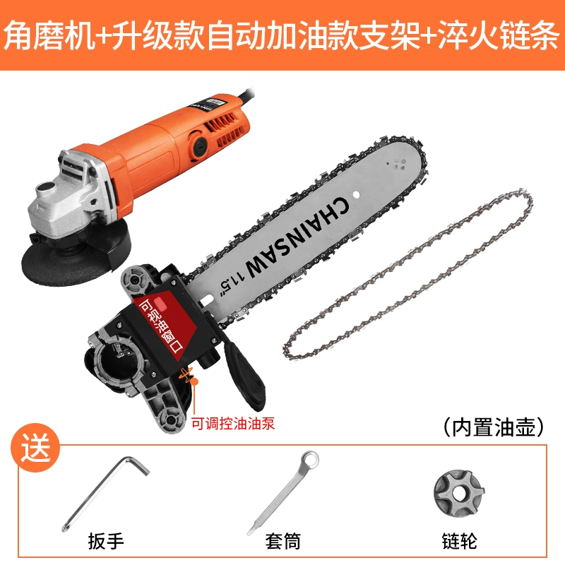 Máy mài góc Longyun cải tiến cưa điện gia dụng chế biến gỗ đa chức năng cưa máy nhỏ cầm tay cưa gỗ cưa điện máy khoan khóa Máy khoan đa năng