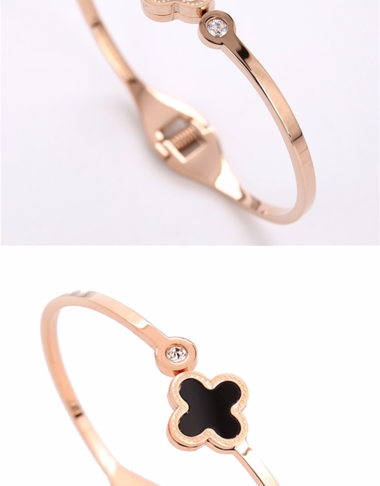 Vòng tay thép titan nữ cổ điển hoang dã Hàn Quốc thời trang vòng đeo tay zircon cường điệu khí chất tay người yêu đồ trang sức vòng tay tinh lâm