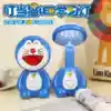 LED eye protection table lamp Creative Doraemon learning bedroom bed head Children's reading lamp Desk Rechargeable energy-saving lamp