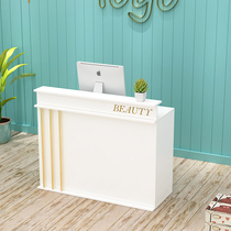 Cashier Simple modern bar shop Small beauty salon Clothing store Nail salon barber counter Front desk Reception desk