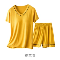 Желтый набор Sakura [Short -Sleeved+три шорты]]