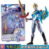 Bandai, Ultra, многошарнирный подвижный Ультрамен Тига, подвижная фигурка, игрушка
