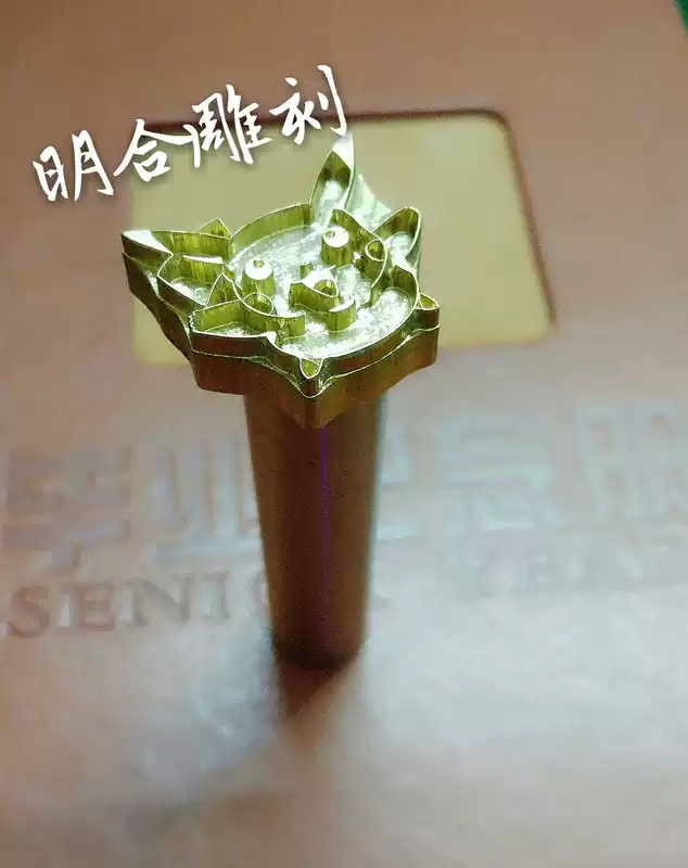 LOGO cá tính khuôn đồng tùy chỉnh vít tay gõ thanh dấu ấn khuôn rắn đánh bại thanh rau rám nắng khuôn da - Tự làm khuôn nướng khuôn bánh bao