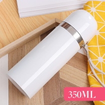 Bullet head heat transfer thermos cup sports kettle blank coating insulation hiking kettle cups wholesale