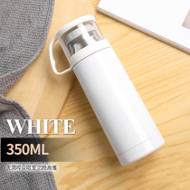 Heat transfer thermos cup wholesale vacuum coffee cover thermos cup 350ml sublimation blank carrying thermos cup