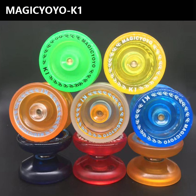 Magic ghost hand yo-yo ball K1 live sleep basic introduction luminous leave-behind ball children's toy side axis yoyo