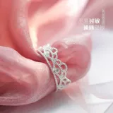 Свежее креативное кольцо, серебро 925 пробы, на указательный палец, японские и корейские, популярно в интернете