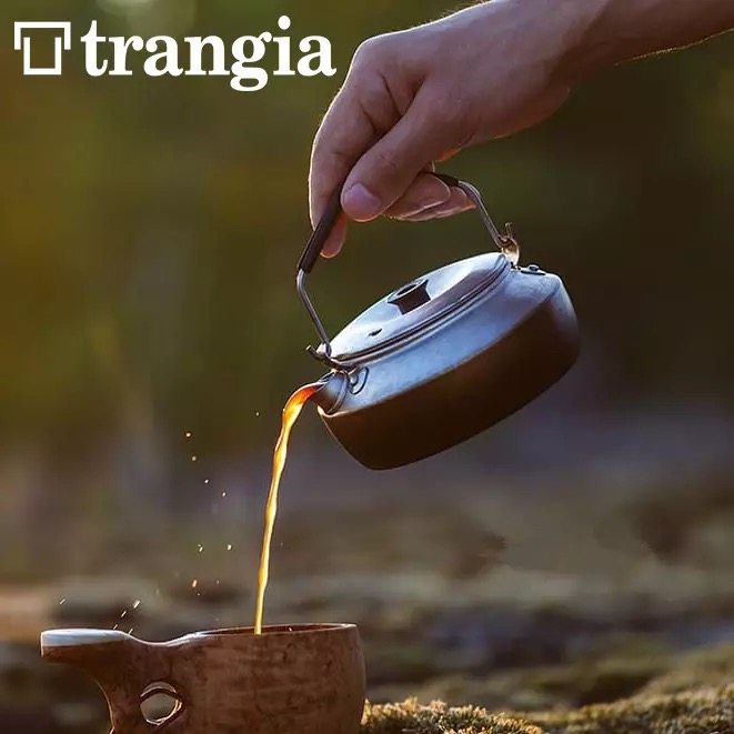 Swedish Trangia Burning Kettle Super Light Aluminum Teapot Outdoor Camping Coffee Pot Tea Wild Portable Cooking Kettle-Taobao