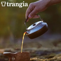 Swedish Trangia kettle ultra light aluminum teapot outdoor camping coffee maker tea Wild portable kettle