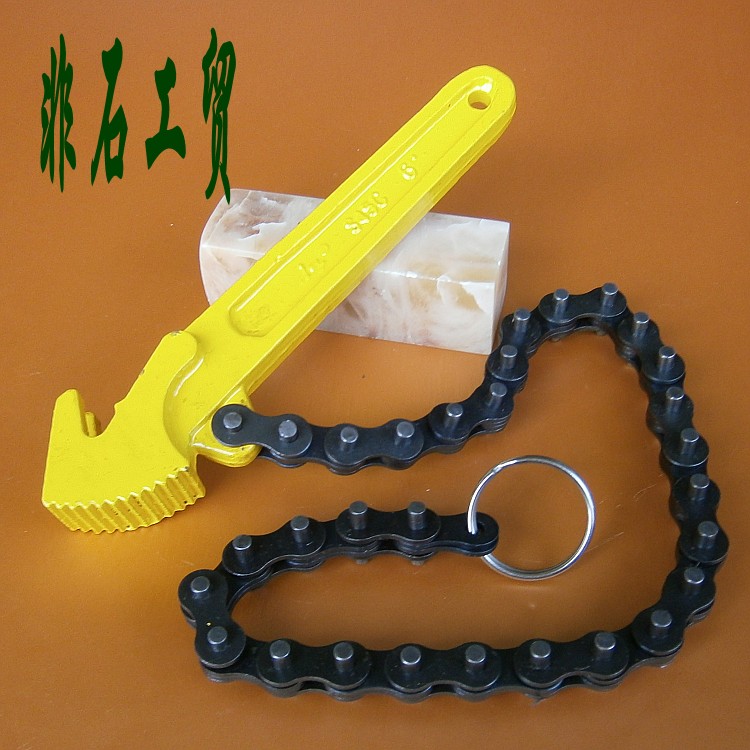 LDEXIN engine oil filter wrench chain oil filter heart wrench 6-24 inch