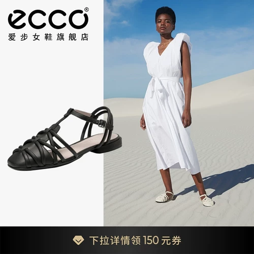 Ecco aiku Roman Sandals французские сотканные сандалии Baotou Свинька обувь для женской хеды anni anni 208283