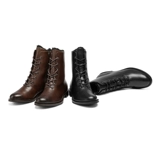 Ecco Ai Bao Boot Boot Black Black Black Martin Boots Leather Boot