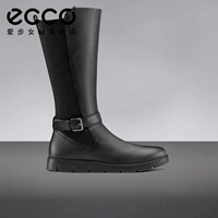 Ecco, ретро ремень, пряжка, высокие сапоги, ботинки с молнией на плоской подошве
