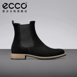 Женские ботинки ECCO, зимние кожаные ботинки «Челси» из нубука, короткие сапоги, узкие ботинки женской формы 266503