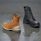 Ecco Love Stepcake Women Boots British Locomotive Boots Martin Boots Classic Rhubarbate Interest 460353