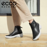 Женские ботинки Ecco Love Step на зимних склонах, толстые подошвы кожаных ботинок Короткие ботинки, женский руку № 7 470933