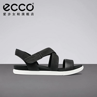 Ecco, летние модные босоножки на плоской подошве для отдыха
