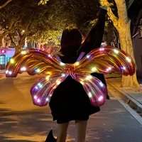Стиль теплого белого света - градиент оранжевый [2 световые струны/отправить прозрачный гель/отправить воздушный насос]