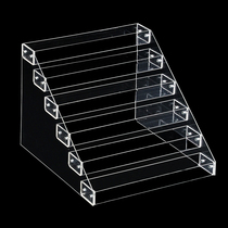  Acrylic display rack trapezoidal transparent cigarette rack cigarette cabinet convenience store supermarket storage display rack multi-function