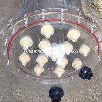 Transparent resin column plexiglass products Water treatment ion exchange column acrylic sludge device