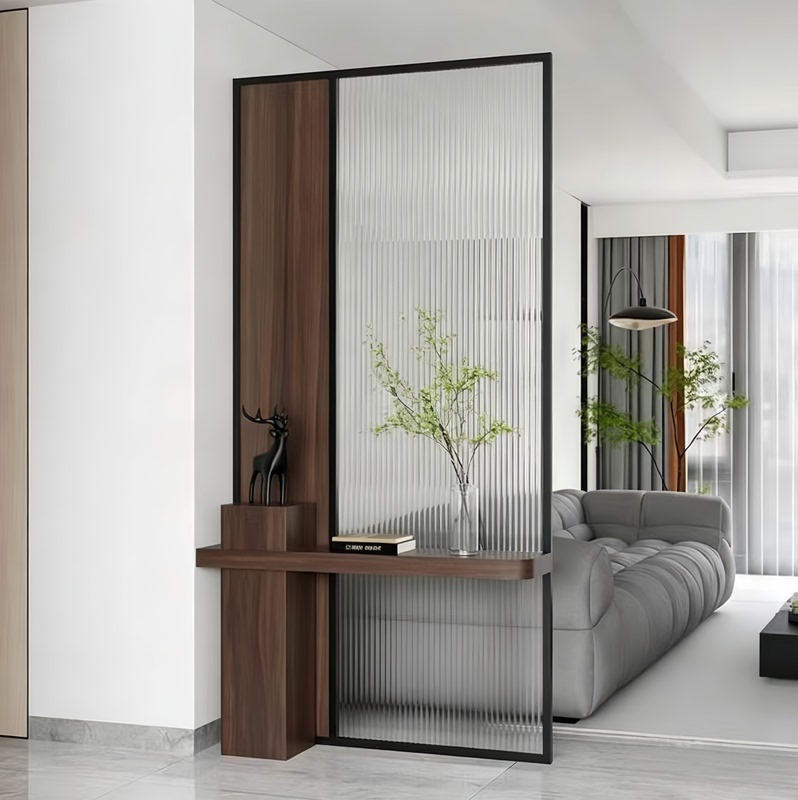 Double-Sided Screen Partition Cabinet with Changhong Glass, Modern New Model for Office, Living Room, Entryway, Sofa, Bedroom, and Door Entryway Partition Double-Sided Screen Partition Cabinet with Changhong Glass, Modern New Model for Office, Living Room, Entryway, Sofa, Bedroom, and Door Entryway Partition