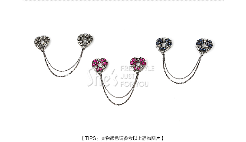 Broche femme SHES en Alliage, cristal - Ref 1187574 Image 26