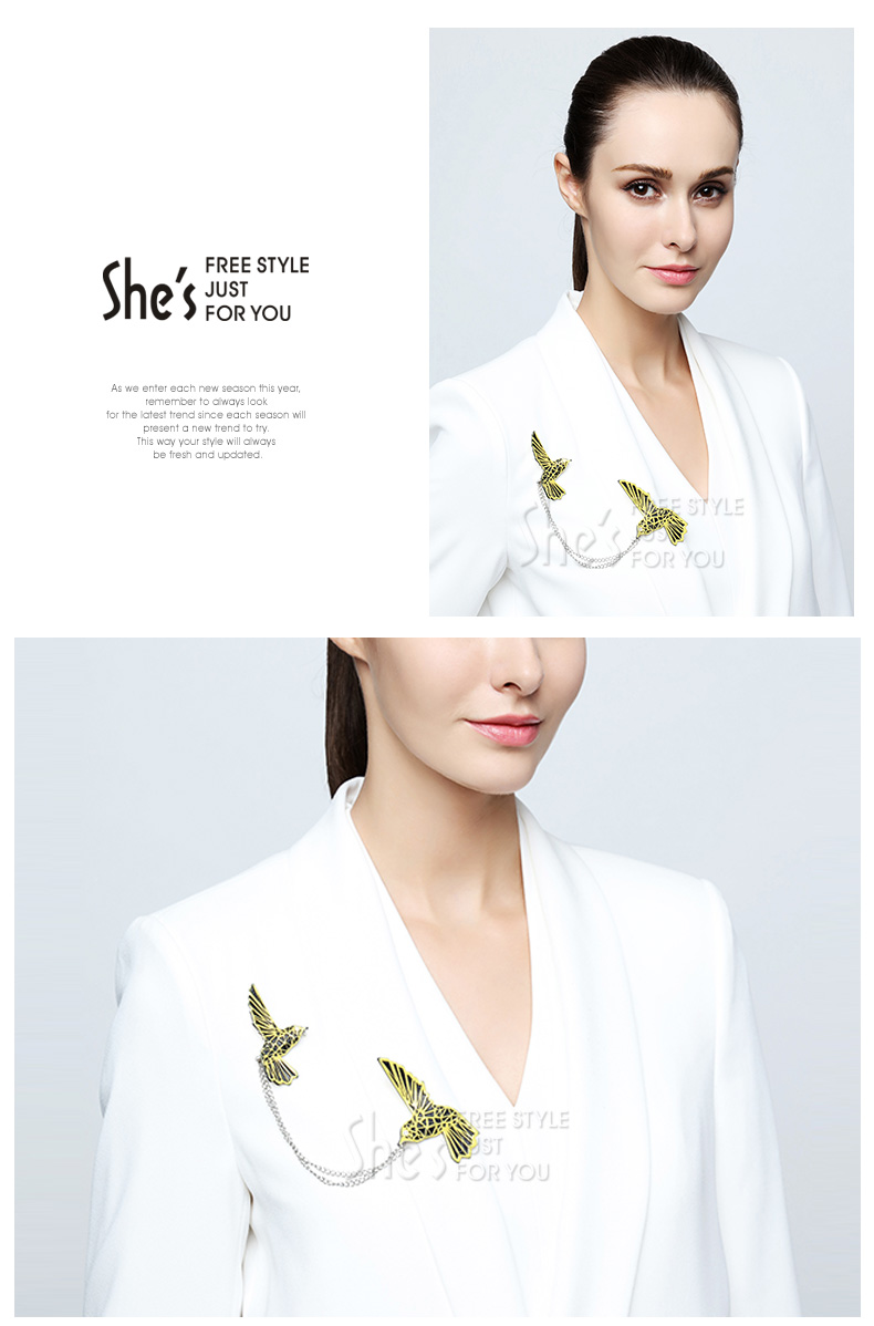 Broche femme SHES en fiche Acétate - Ref 1187580 Image 21