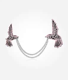 Broche femme SHES en fiche Acétate - Ref 1187580 Image 35