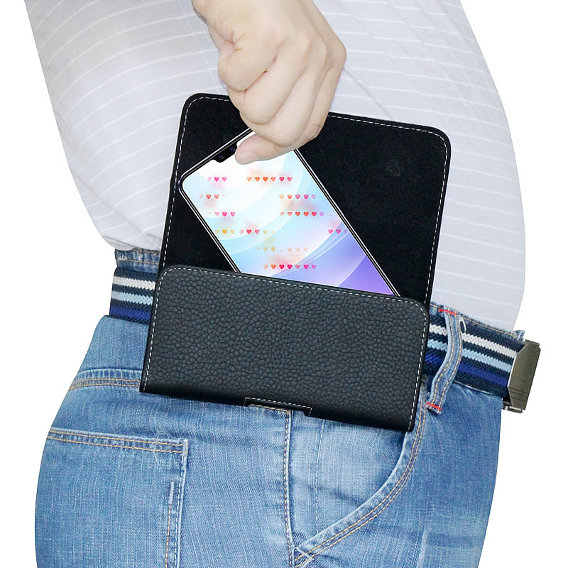 Mobile phone protective case hanging waist pack for vivo leather s9 male s9e elderly s7 wearing belt s7e new s6 s5 s1 pro