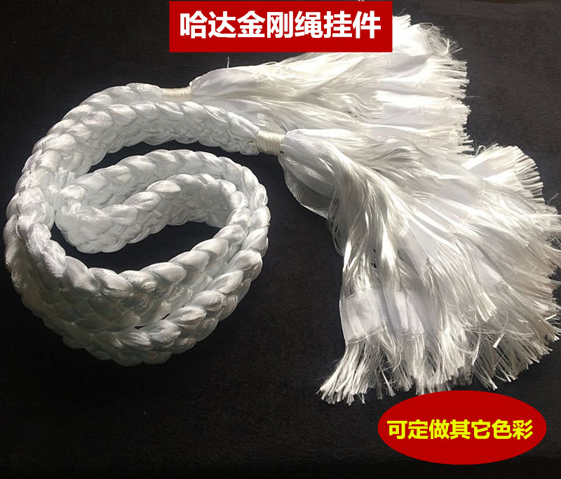 Tibet Vajra rope car pendant safe handmade auspicious ornaments colorful Hada knot car hanging