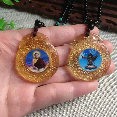 Double-sided acrylic King Ruyi Bao pendant Jin Mei Pengtso Aqiu necklace pendant safety pendant hanging