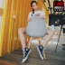 CONVERSE Giày nam cổ điển màu đen và trắng Giày cao gót nữ 1Z588 / 101010 thủy triều đích thực giày thể thao adidas nữ Plimsolls