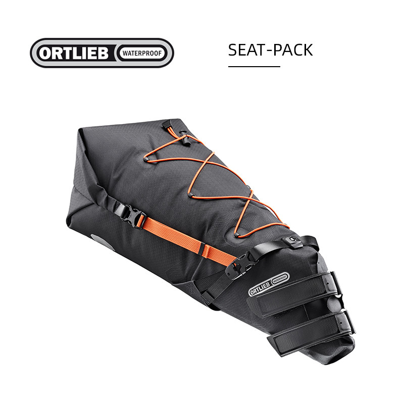 Ortlieb Seat-Pack Big Tail Pack Bikepacking Bike Pack Waterproof Tail Pack Long Travel