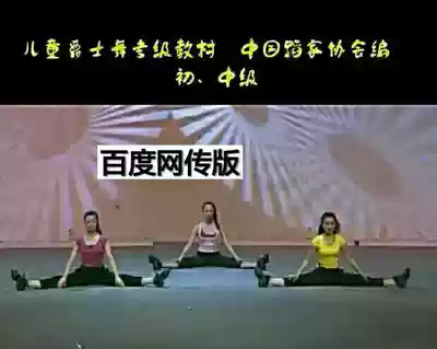 Children's Jazz Dance Test Textbook Dancers Association