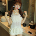 Bộ đồ bơi ba mảnh nữ xẻ ngực nhỏ khoe ngực để che bụng mỏng Hàn Quốc nhỏ tươi bảo thủ tắm nước nóng mùa xuân - Bộ đồ bơi hai mảnh 	áo bơi 2 mảnh Bộ đồ bơi hai mảnh