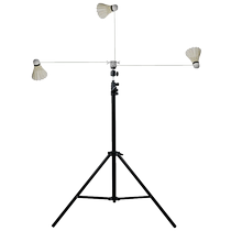 LUSpeed ​​badminton training device single rebound with string indoor and outdoor powerful swing childrens practice home use
