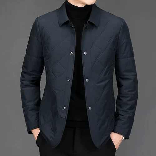 Мужская куртка, пуховик для отдыха, увеличенная толщина