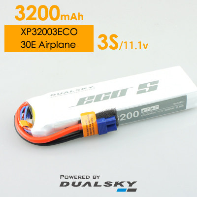 Double Day XP32003ECO 3200mAh3S 11 1V Airmodel 25C 4C Lithium battery with high price-performance ratio