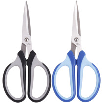 Deli 6018 scissors art scissors office supplies scissors stainless steel household large paper cutting cutting sewing scissors