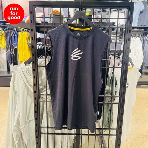 Мужской повседневный баскетбольный тренировочный жилет Under Armour UA Curry 1390352