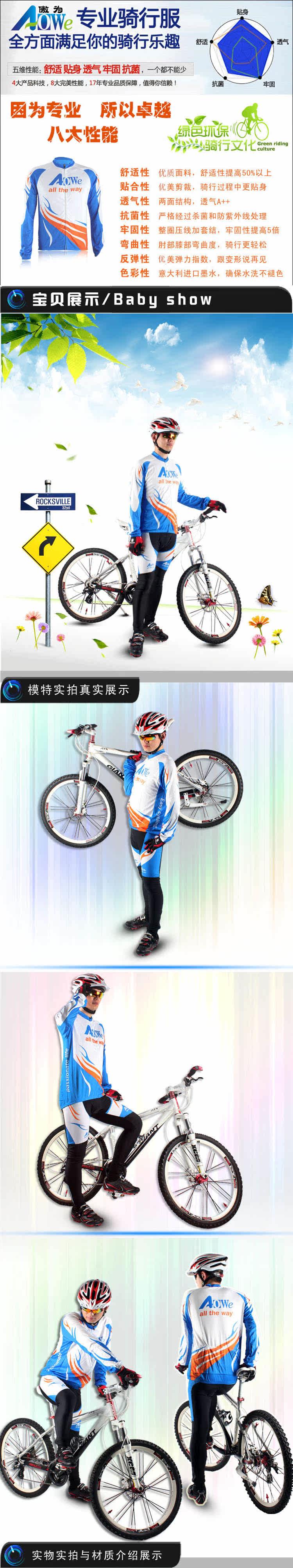 Vêtement cyclisme homme AOWE - Ref 2214998 Image 7