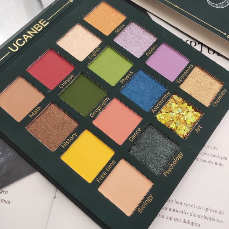 Ucanbe bóng mắt đĩa siêu lửa net đỏ sinh viên chẵn lẻ sequin bóng mắt long lanh ngọc trai mới bắt đầu không thấm nước - Bóng mắt bảng mắt hàn quốc