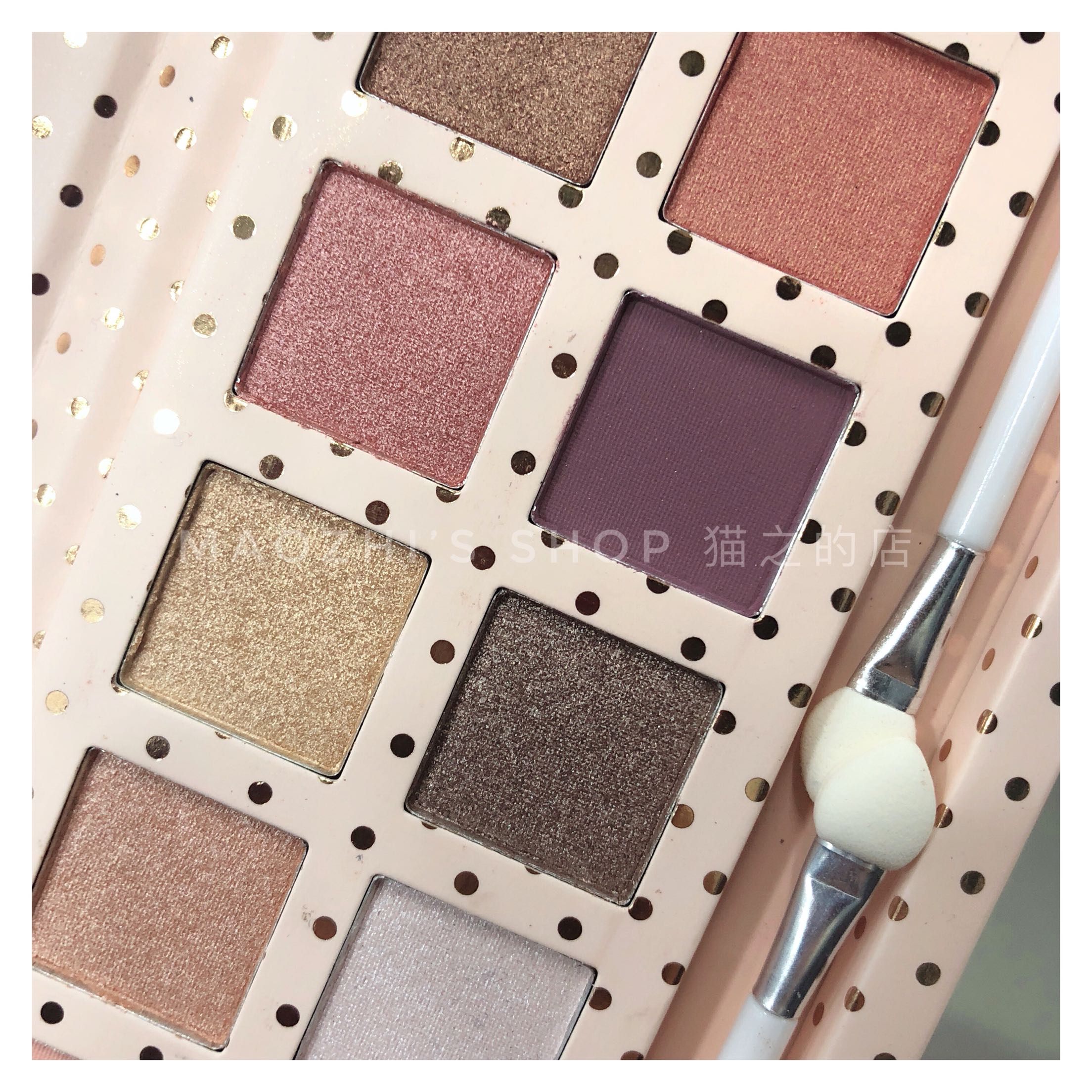 MISS DOOZY 16 màu eyeshadow khay xuất khẩu Trung Đông Dubai bóng mắt tấm gạch đỏ, tím ánh sáng hồng vàng trái đất màu bảng mắt huda