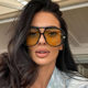 Windproof glasses toad mirrors retro men and women double beam sunglasses